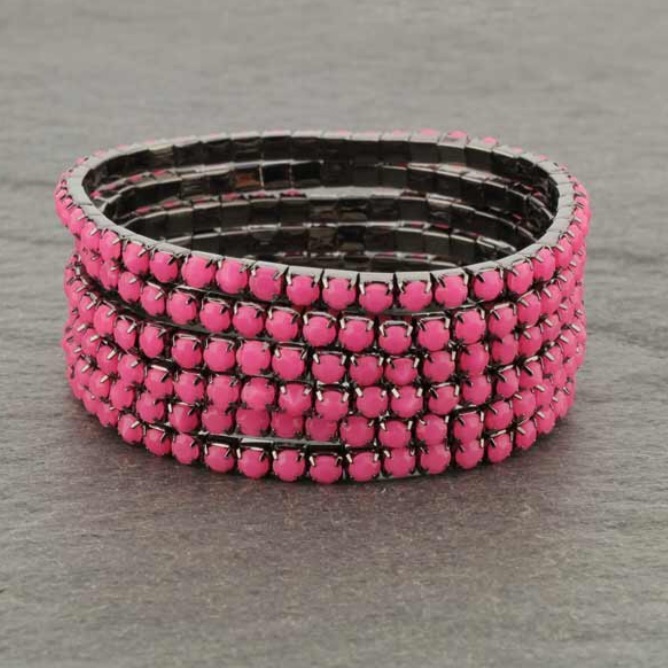 6 Strand Stackable Stretch Bracelet